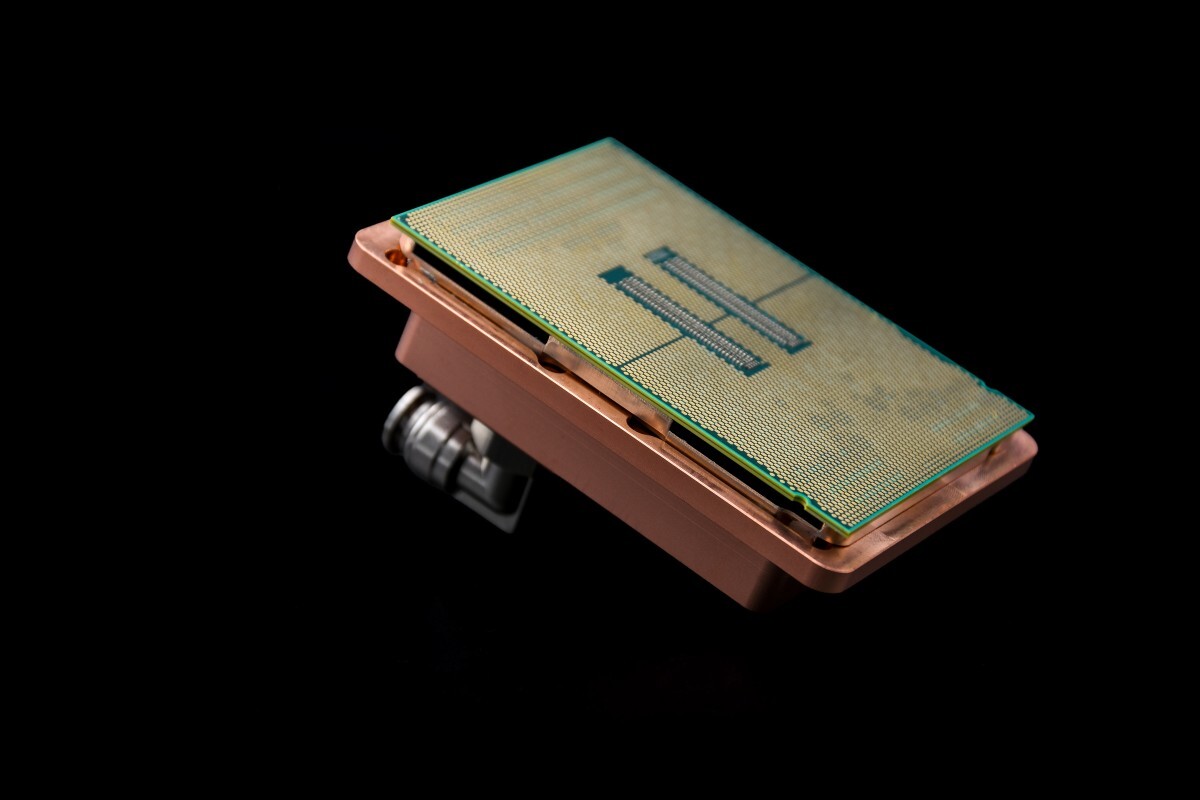 Custom liquid cooling solution developed by CoreCooling